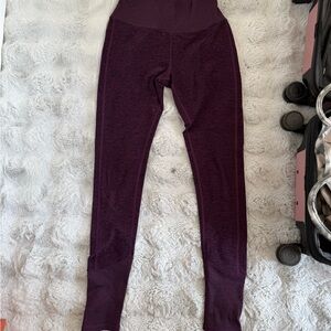 ALO Yoga Women's Dark Purple Leggings